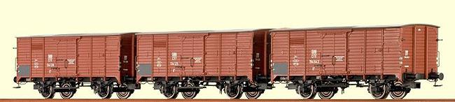 Set of 3 Covered Freight car K3 Red Cross<br /><a href='images/pictures/Brawa/48217.jpg' target='_blank'>Full size image</a>